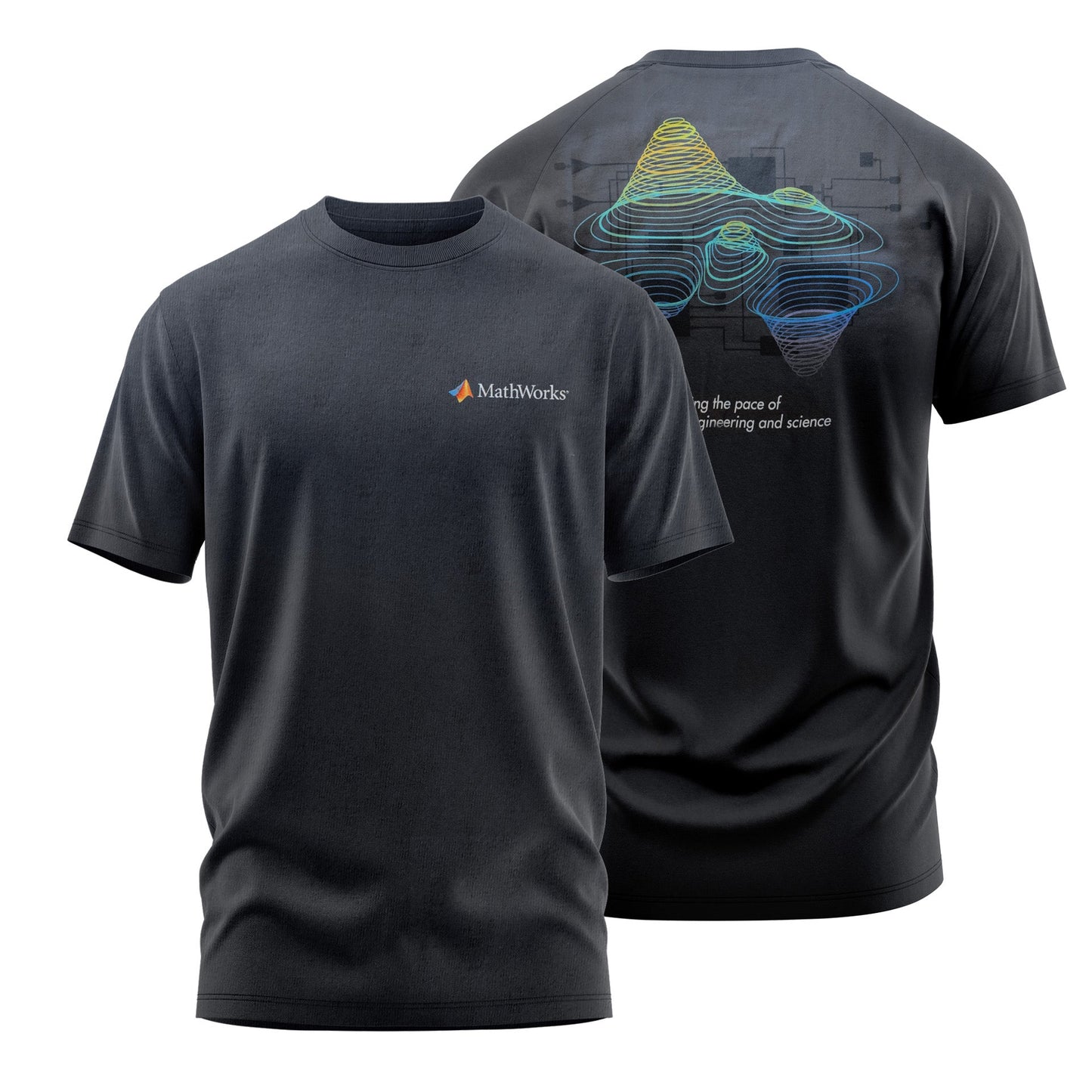 CLOSEOUT - Classic MATLAB Plot T-Shirt: Mens