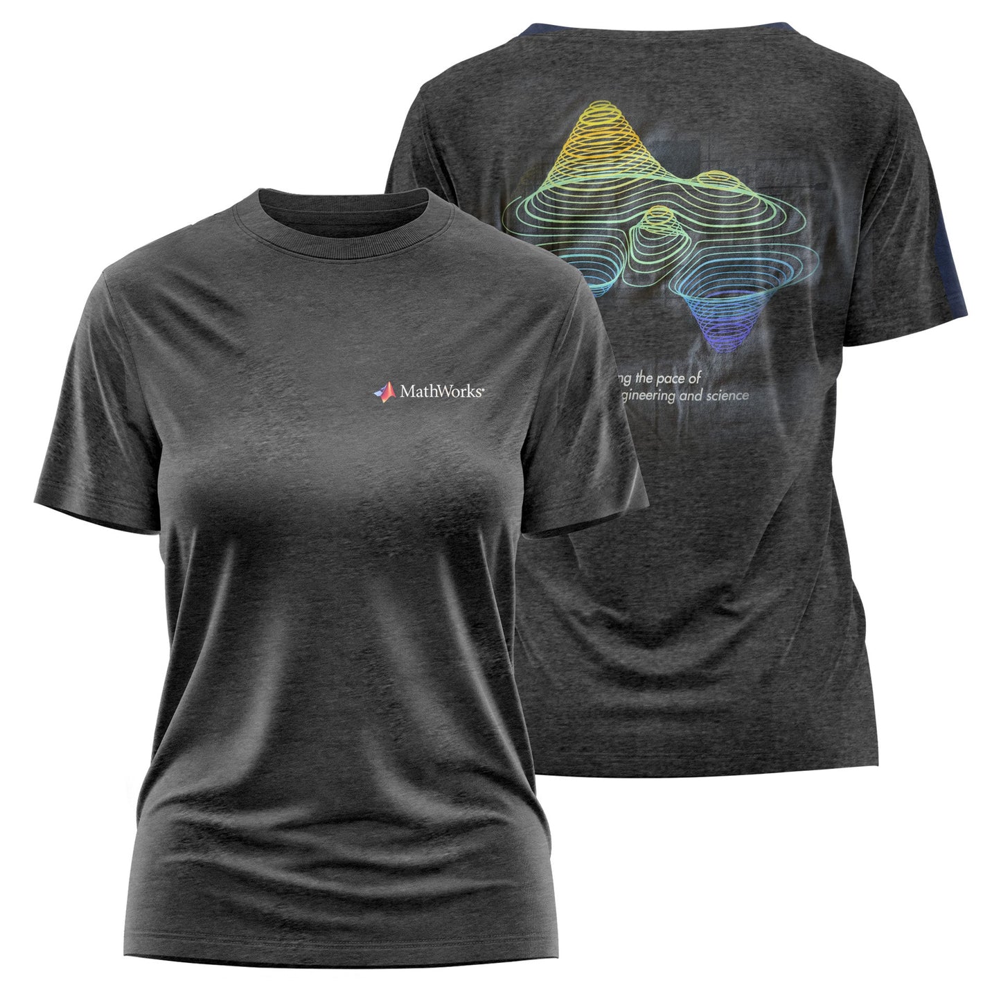 CLOSEOUT - Classic MATLAB Plot T-Shirt: Ladies