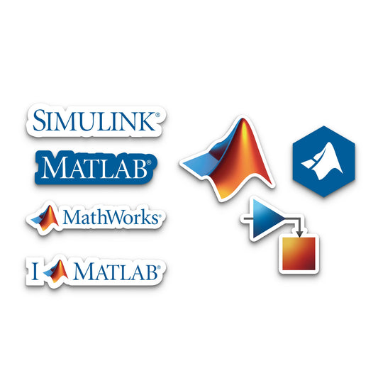 MathWorks Sticker Pack (8/Pack)