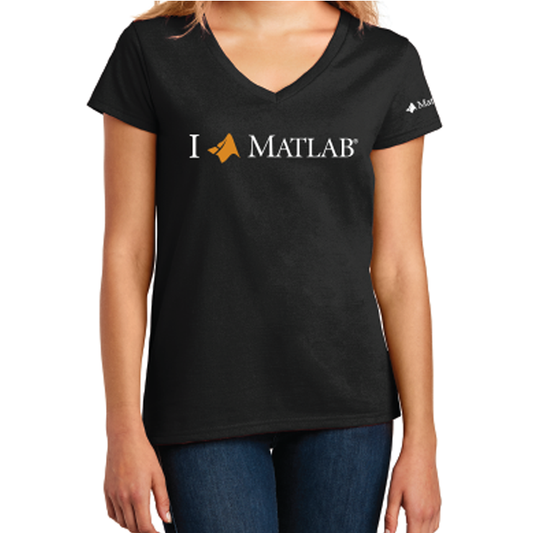 I Love MATLAB T-Shirt: Ladies