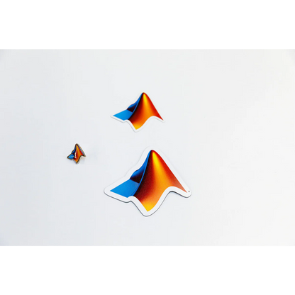 MathWorks Triple Pack (Sticker, Pin & Magnet)