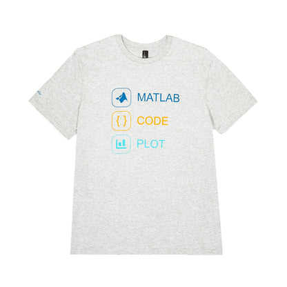 CLOSEOUT – MATLAB Central 20th Anniversary T-Shirt (2021 Edition): Mens