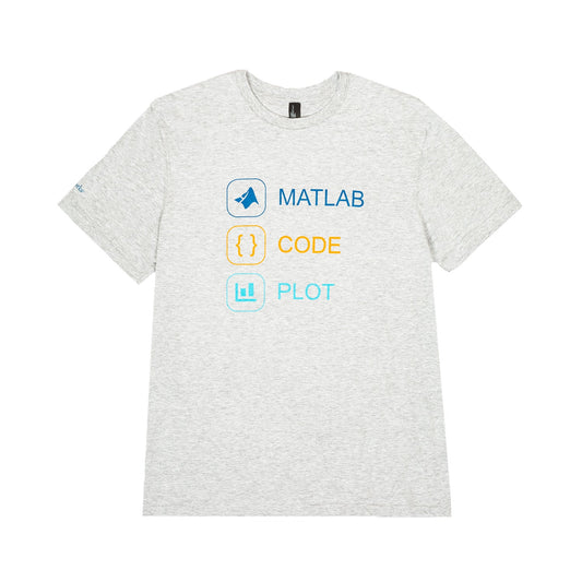 Closeout – MATLAB Central 20th Anniversary T-Shirt (2021 Edition)